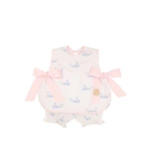 NWOT The Beaufort Bonnet Company You’re Whalcome Talbot Side Tie plus bow 18/24